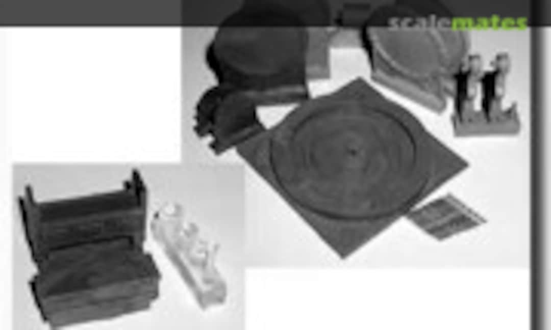 1:35 Sailing Ship's Wheel and Binnacle (Cutting Edge Modelworks CEWF35003) CEWF35003