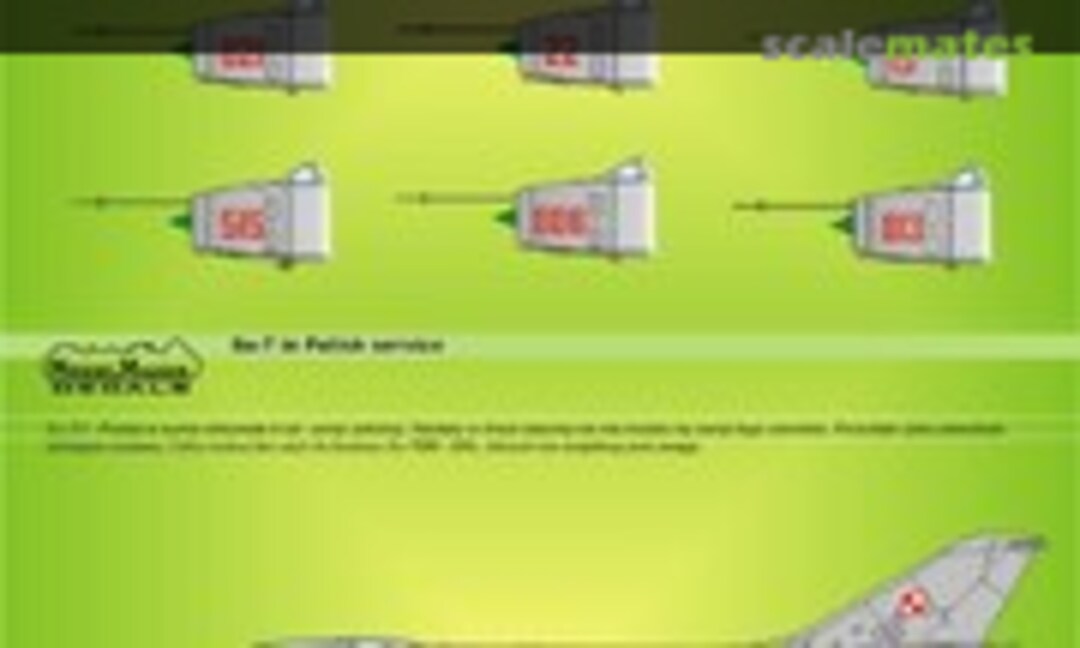 1:72 Su-7 in Polish service (ModelMaker D72009) D72009