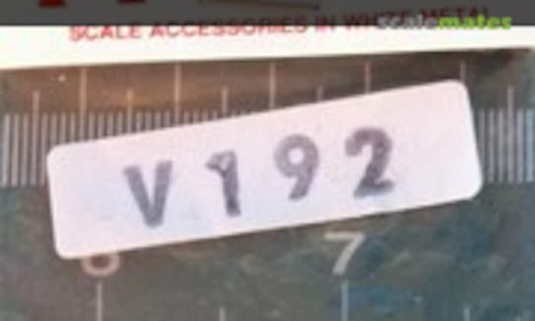 1:48 Spitfire U/C Legs & Links & 4 AND 5 Slot Wheel Hubs (Aeroclub V192) V192