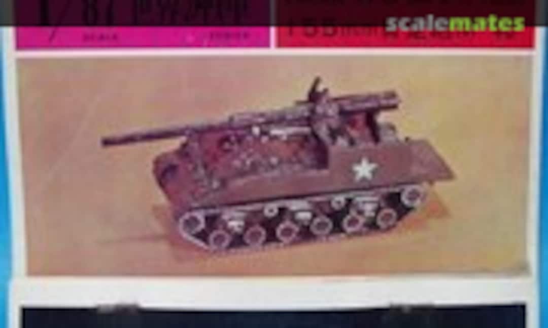 1:87 Carriage Motor Gun M-40 155mm (Marusan 5-21-008)