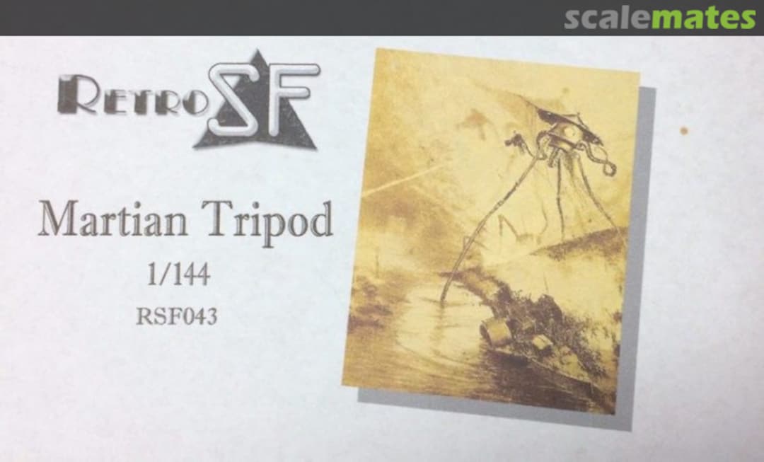 Boxart Martian Tripod RSF043 RetroSF Boxart Martian Tripod RSF043 RetroSF