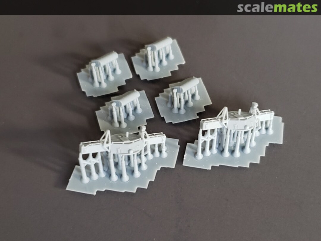 Boxart Mk.38 Main Battery Directors, 7-sided enlarged configuration, with Mk.13 Radar Antennas 400-Mk38 7-sided-2 Model Monkey Boxart Mk.38 Main Battery Directors, 7-sided enlarged configuration, with Mk.13 Radar Antennas 400-Mk38 7-sided-2 Model Monkey