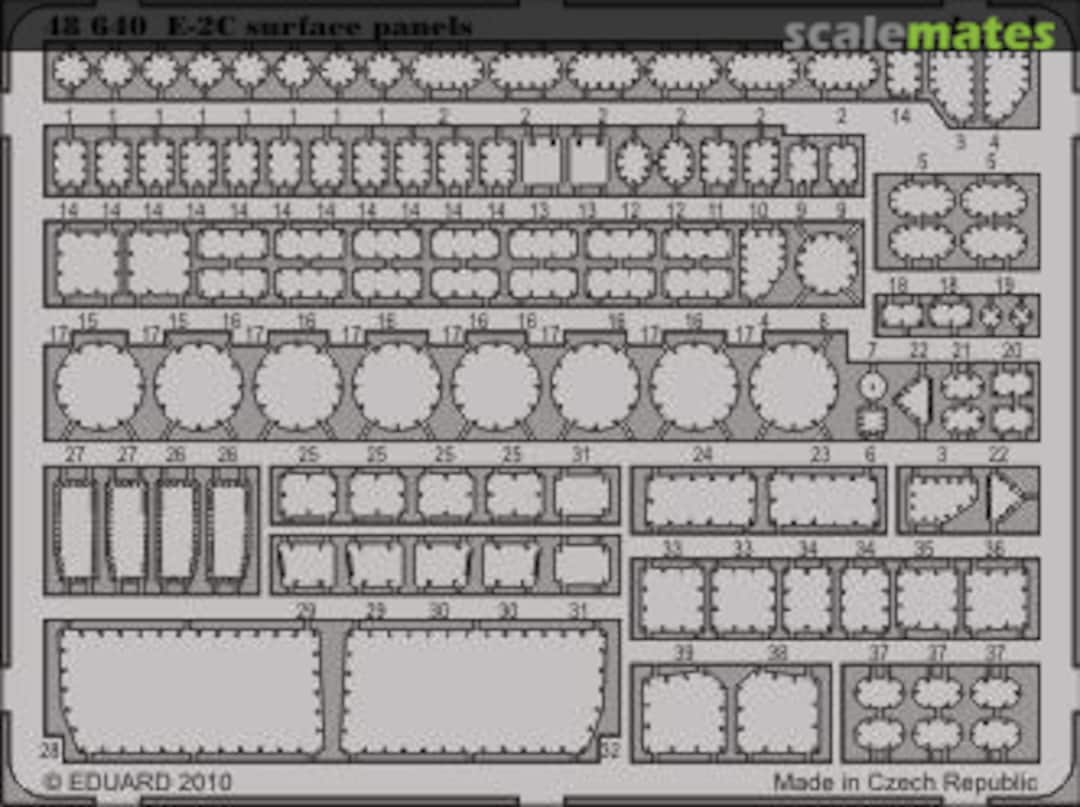 Boxart E-2C surface panels 48640 Eduard Boxart E-2C surface panels 48640 Eduard