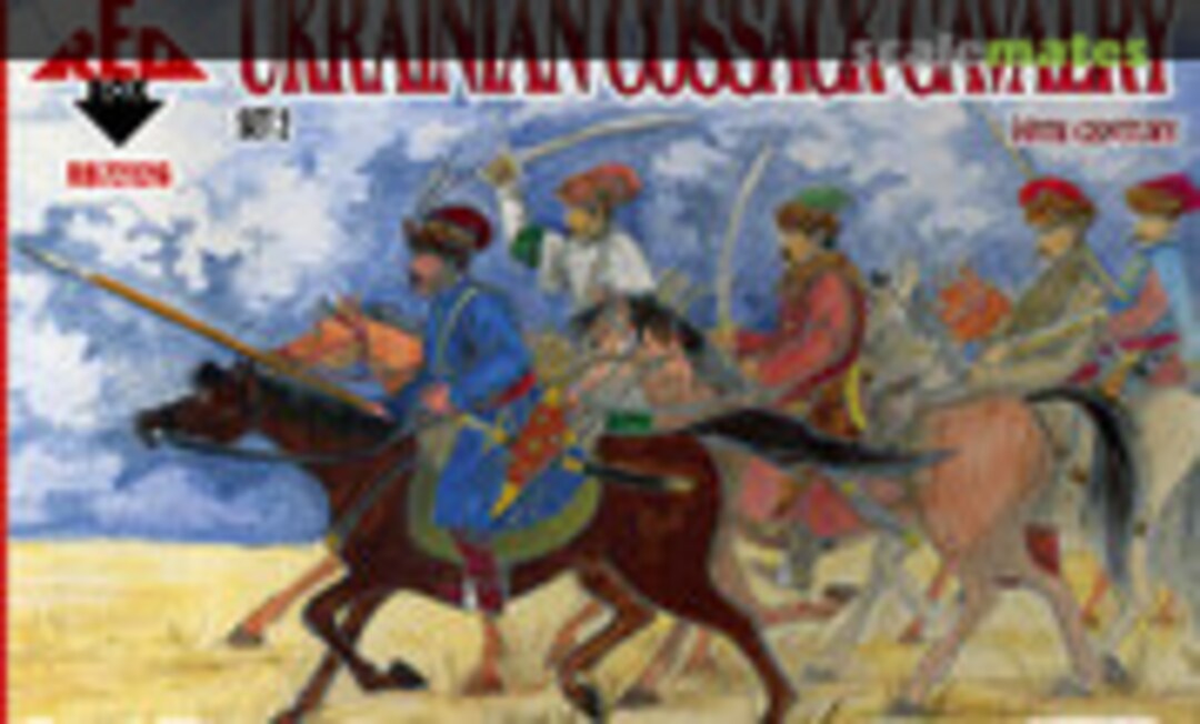 1:72 Ukrainian Cossack Cavalry Set 2 (Red Box RB72126) RB72126