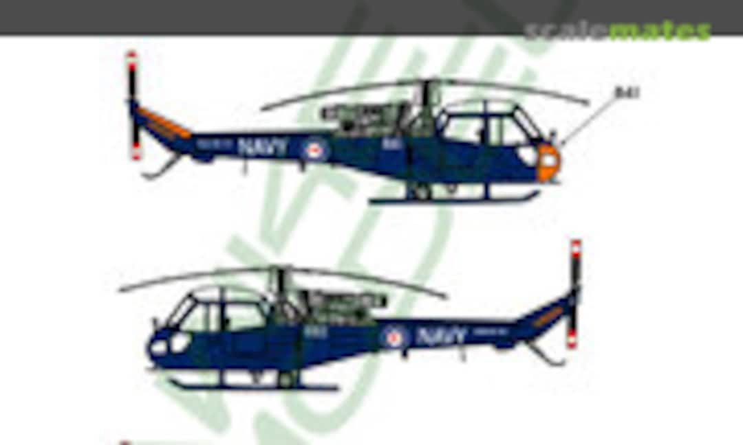 1:48 Royal Australian Navy, Westland AH-1 Scout (Hawkeye Models RAN-20)