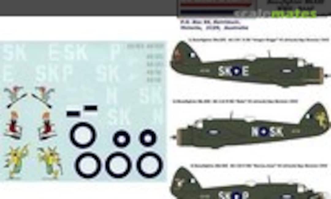 1:48 Beaufighter Mk.XXI - RAAF - WWII - 93sqn "Green Ghosts" (Novascale N-48026) N-48026