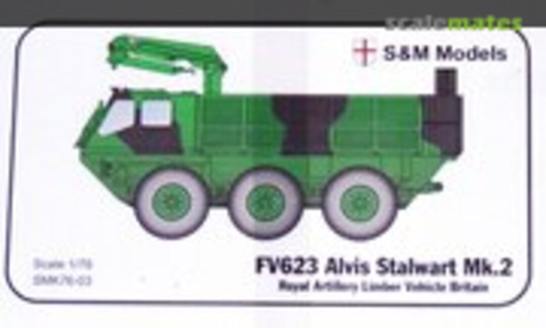 1:76 FV623 Alvis Stalwart Mk.2 (S&amp;M Models SMK76-03)
