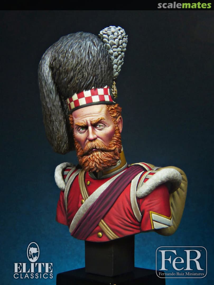 Boxart Sergeant, 93rd Sutherland Highlanders ELI00016 FeR Miniatures Boxart Sergeant, 93rd Sutherland Highlanders ELI00016 FeR Miniatures