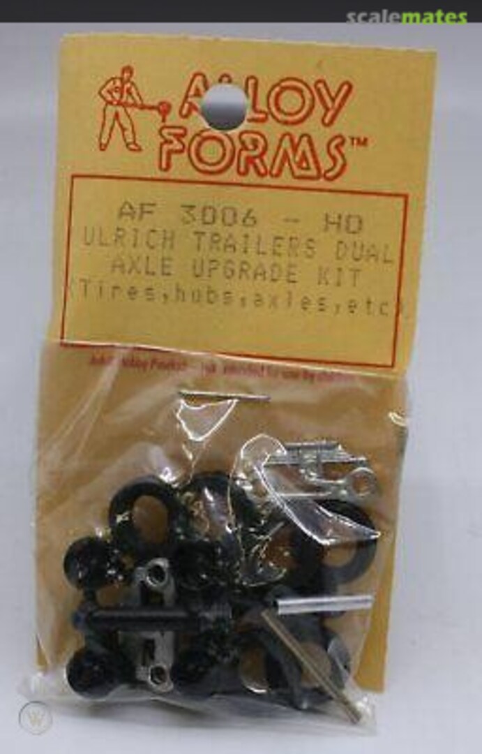 Boxart Ulrich Trailers Dual Axle Upgrade AF-3006 Alloy Forms