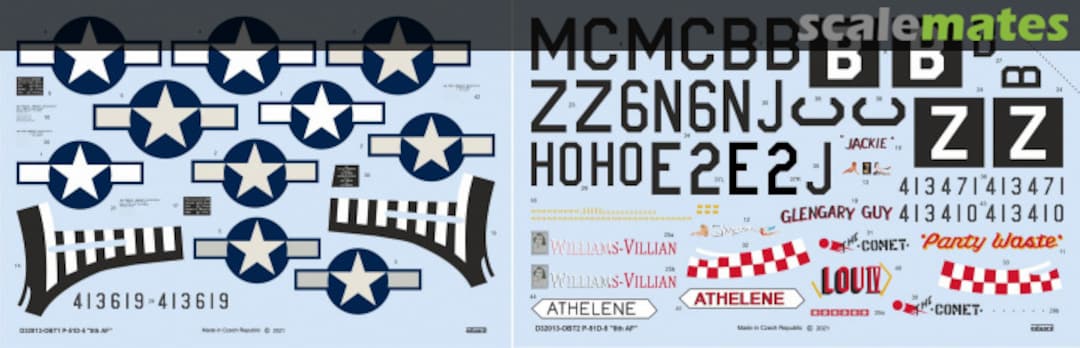 Boxart P-51D-5 "8th AF" D32013 Eduard Boxart P-51D-5 "8th AF" D32013 Eduard