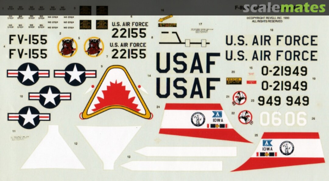 Contents F-89D/J Scorpion 4548 Revell Contents F-89D/J Scorpion 4548 Revell