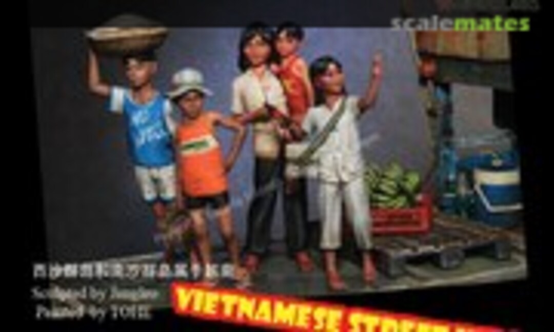 1:35 Vietnamese Street Kids (Paracel Miniatures VN3507) VN3507
