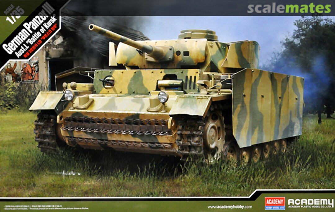 Boxart Panzer III Ausf L 13545 Academy Boxart Panzer III Ausf L 13545 Academy