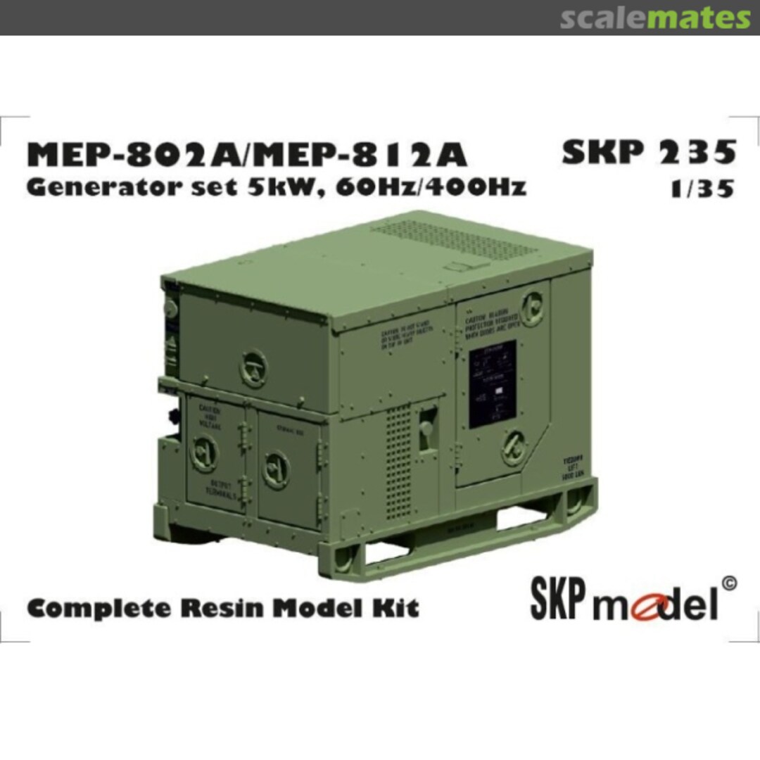 Boxart MEP-802A/812A SKP 235 SKP model Boxart MEP-802A/812A SKP 235 SKP model