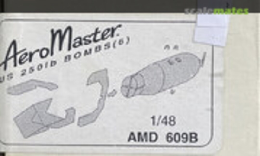 1:48 US 250lb Bombs (AeroMaster 609B) 609B