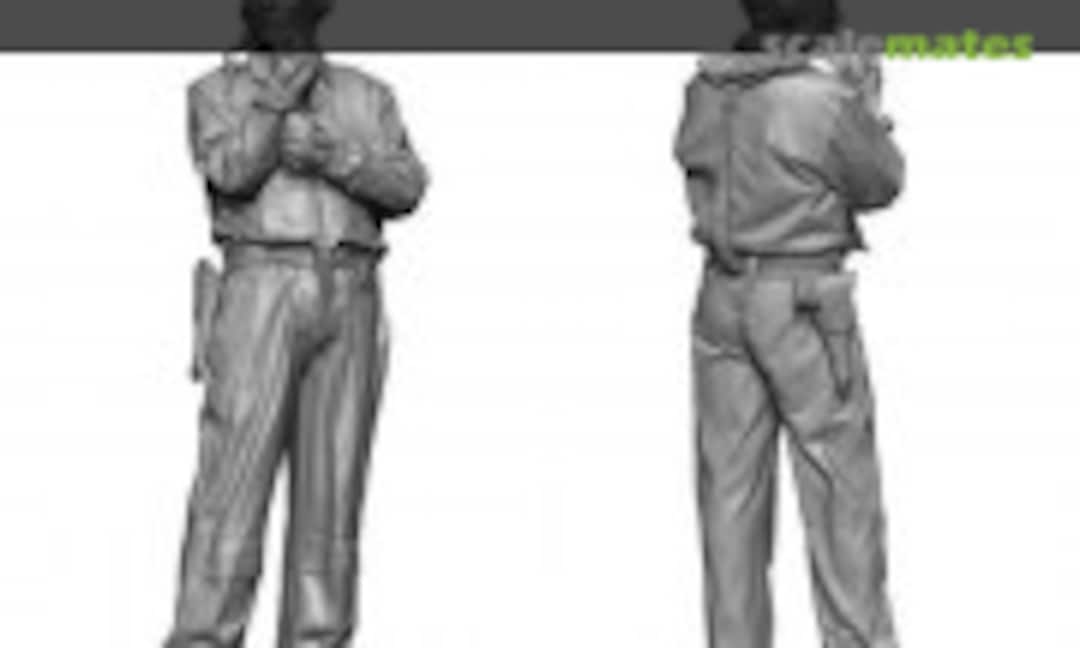 1:72 WW2 US Navy Pilot (on deck) (Legend Productions LA7222)