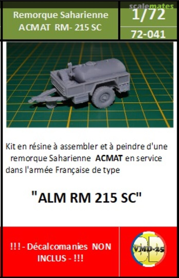 Boxart Remorque Saharienne ACMAT RM 215-SC 72-041 VMD25_3D Boxart Remorque Saharienne ACMAT RM 215-SC 72-041 VMD25_3D