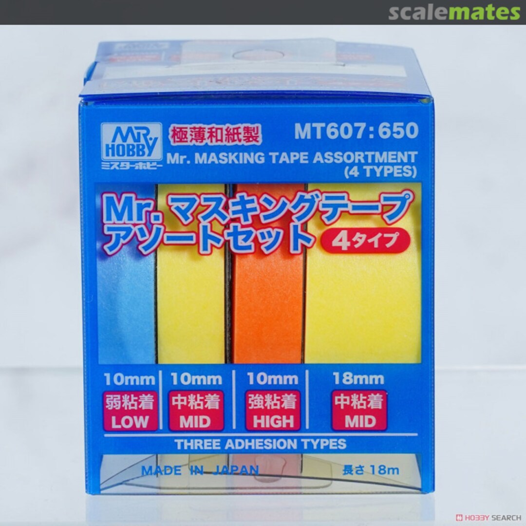 Boxart Mr. Masking Tape Assorted Set MT607 Mr. Hobby Boxart Mr. Masking Tape Assorted Set MT607 Mr. Hobby