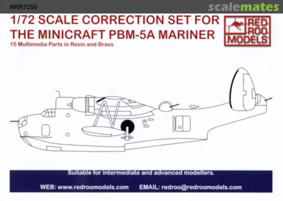 Boxart PBM-5A Martin Mariner Correction RRR72150 Red Roo Models