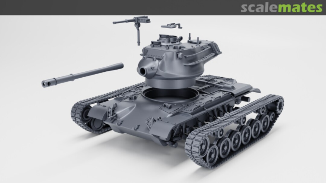 Boxart M47 General Patton II 72012321 EMP3d Boxart M47 General Patton II 72012321 EMP3d