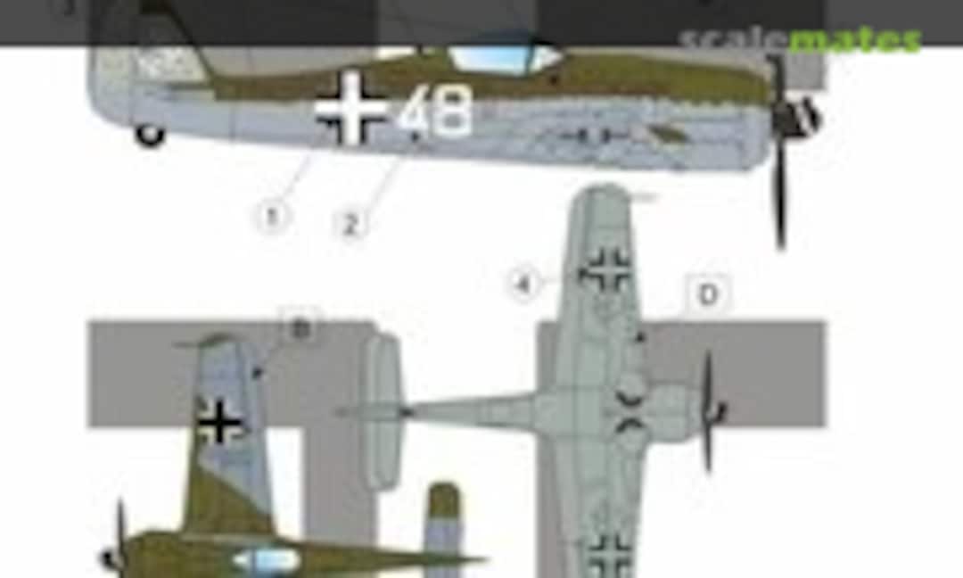 1:72 CAPTURED FW 190F Part III. (LF Models C72100) C72100