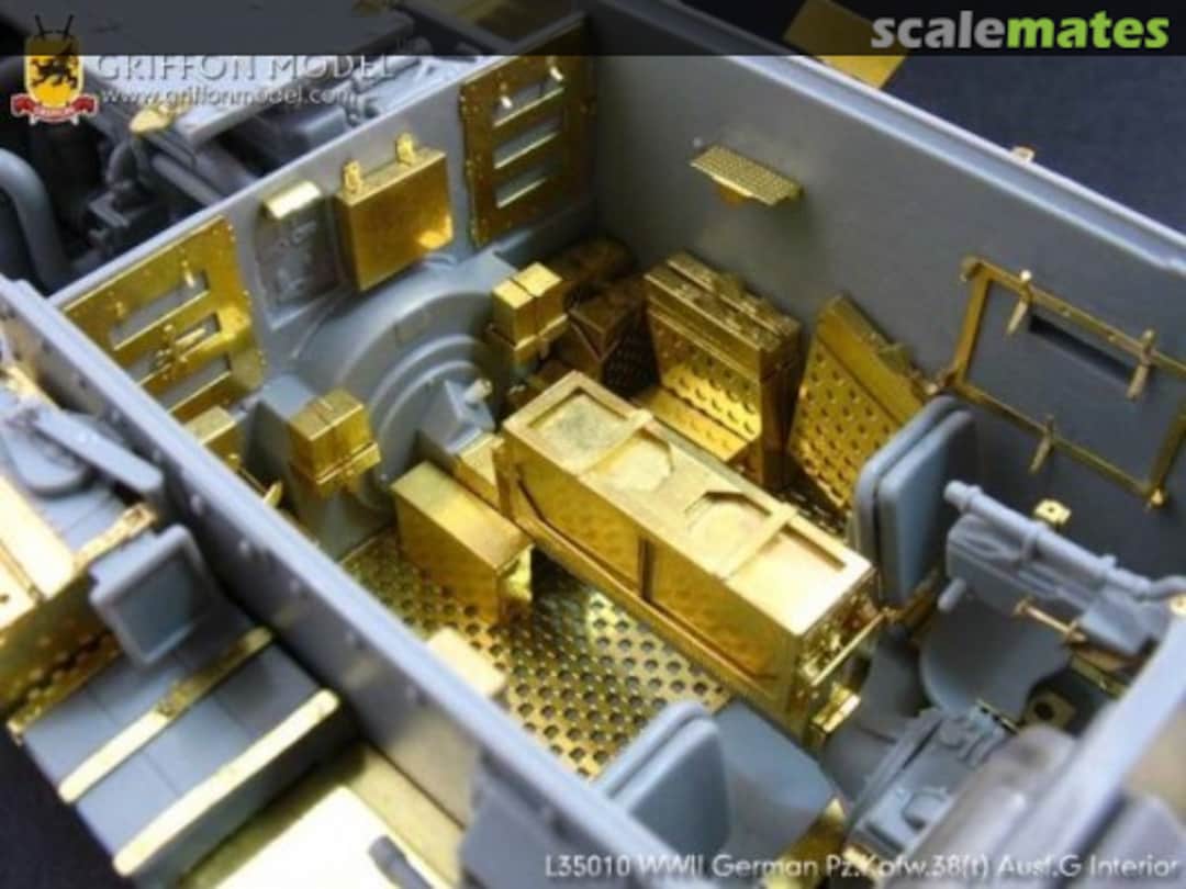 Boxart Pz.Kpfw.38(t) Ausf.G Interior ~Dragon 6290~ L35010 Griffon Model Boxart Pz.Kpfw.38(t) Ausf.G Interior ~Dragon 6290~ L35010 Griffon Model