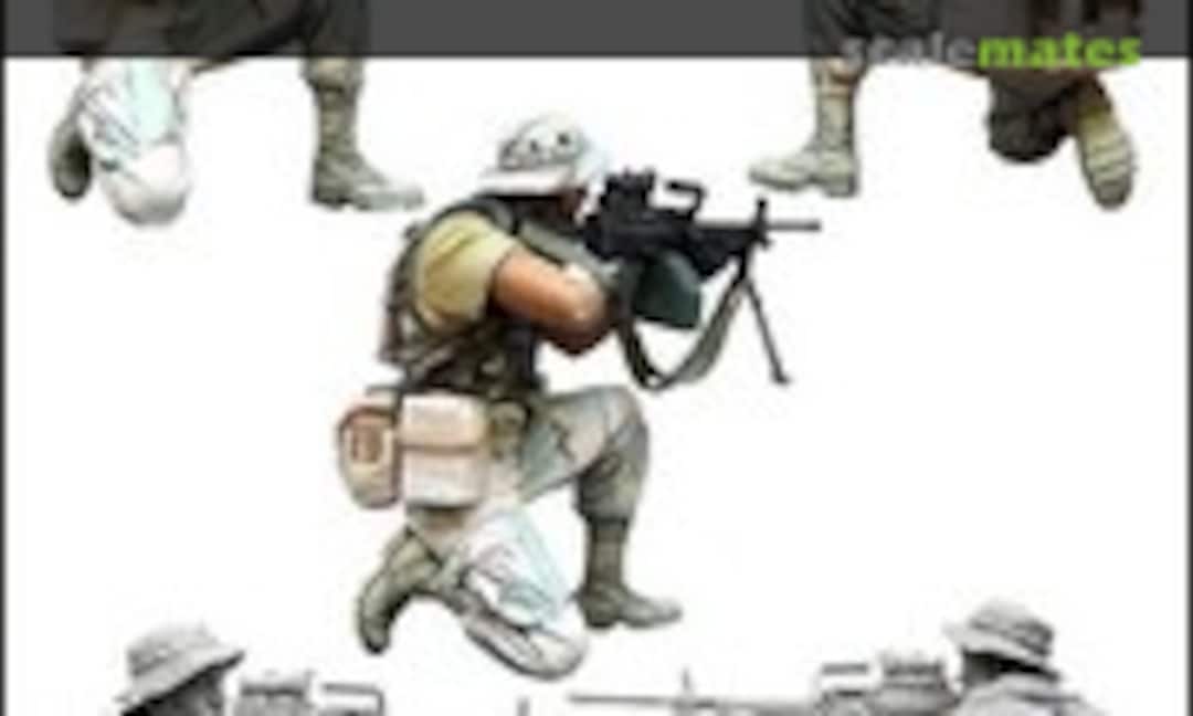 1:35 US Special Forces Operator in Fight #3 (Evolution Miniatures EM-35086) EM-35086