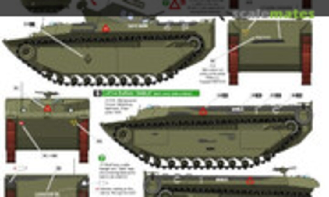 1:35 LVT-4 Buffalo #2 11th RTR (Bison Decals 35169) 35169