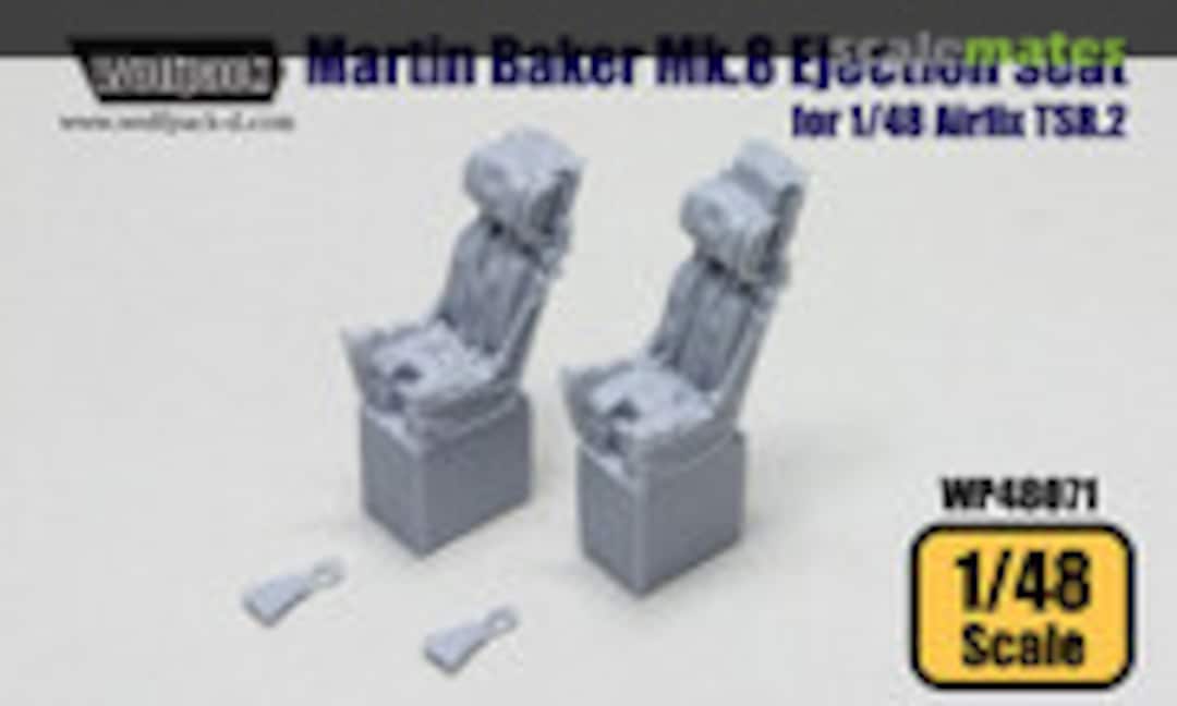 1:48 Martin Baker Mk.8 Ejection Seat Set for TSR.2 (Wolfpack WP48071) WP48071