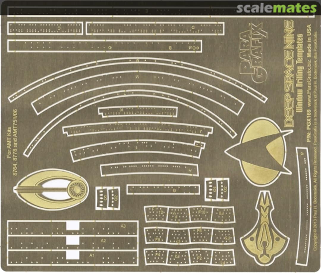 Boxart Window Drilling Templates PGX169 ParaGrafix Modeling Systems Boxart Window Drilling Templates PGX169 ParaGrafix Modeling Systems