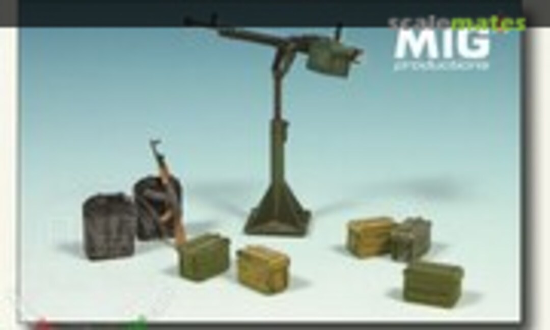 1:35 Dushka and Ammo Set for Technical Cars (MIG Productions MP 35-274) MP 35-274