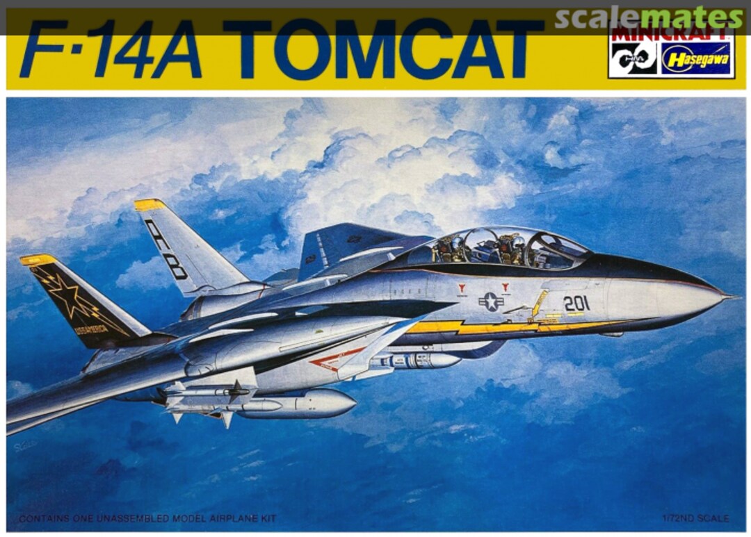 Boxart F-14A Tomcat 1134 Minicraft Hasegawa Boxart F-14A Tomcat 1134 Minicraft Hasegawa