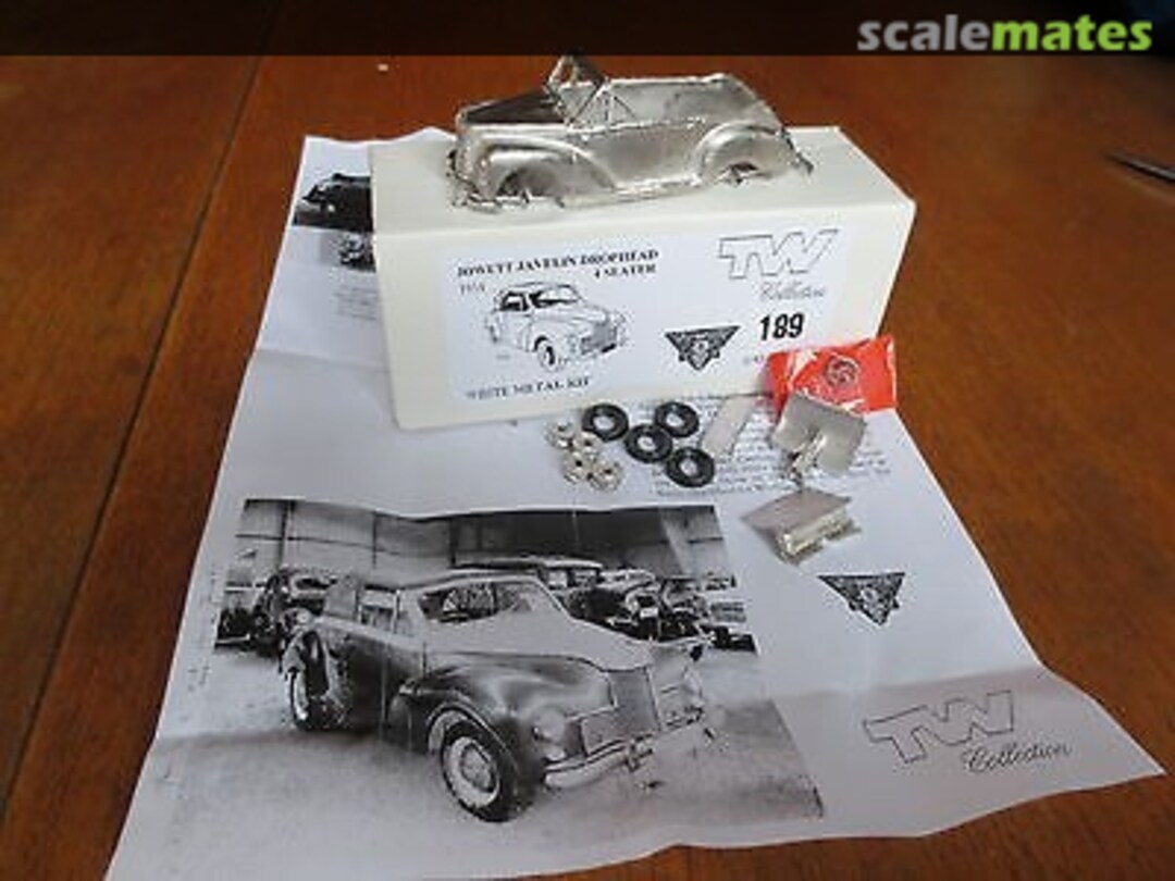 Boxart Jowett Javelin Drophead Prototype 189 TW Collection Boxart Jowett Javelin Drophead Prototype 189 TW Collection