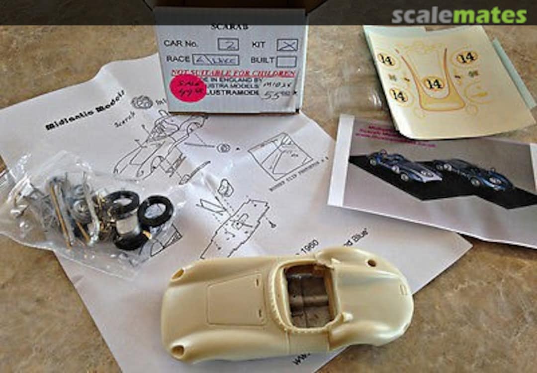 Boxart Scarab-Chevrolet Mk II #002 "Meister Brauser" 08 Midlantic Boxart Scarab-Chevrolet Mk II #002 "Meister Brauser" 08 Midlantic