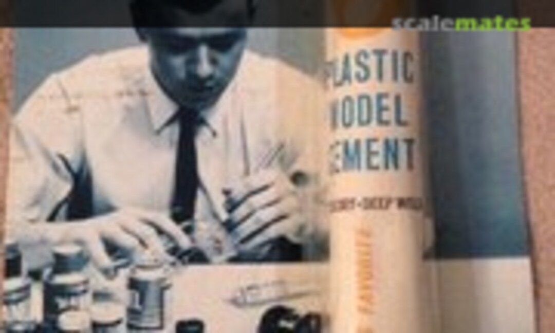 No Plastic Model Cement (Pactra )