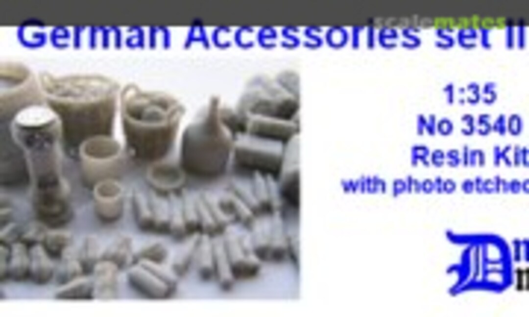 1:35 German Accessories set II (Dnepro Model 3540) 3540