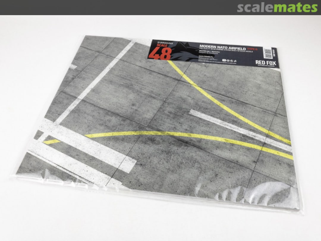 Boxart Modern NATO Airfield Type 6 380x320mm RFSDB-48005 Red Fox Studio Boxart Modern NATO Airfield Type 6 380x320mm RFSDB-48005 Red Fox Studio