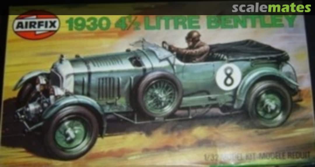 Boxart 1930 4 1/2 Litre Bentley 02446-8 Airfix Boxart 1930 4 1/2 Litre Bentley 02446-8 Airfix