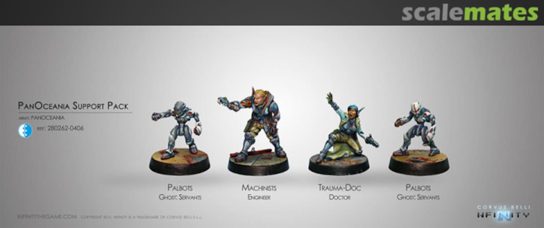 Boxart PANOCEANIA SUPPORT PACK 280262-0406 Corvus Belli Boxart PANOCEANIA SUPPORT PACK 280262-0406 Corvus Belli