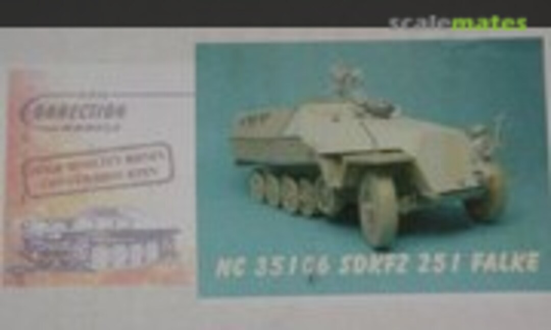 1:35 Sd.Kfz. 251 FALKE infra-red (New Connection Models NC35106) NC35106
