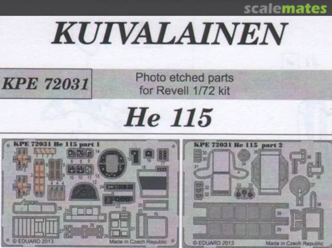 Boxart He 115 KPE 72031 Kuivalainen Boxart He 115 KPE 72031 Kuivalainen