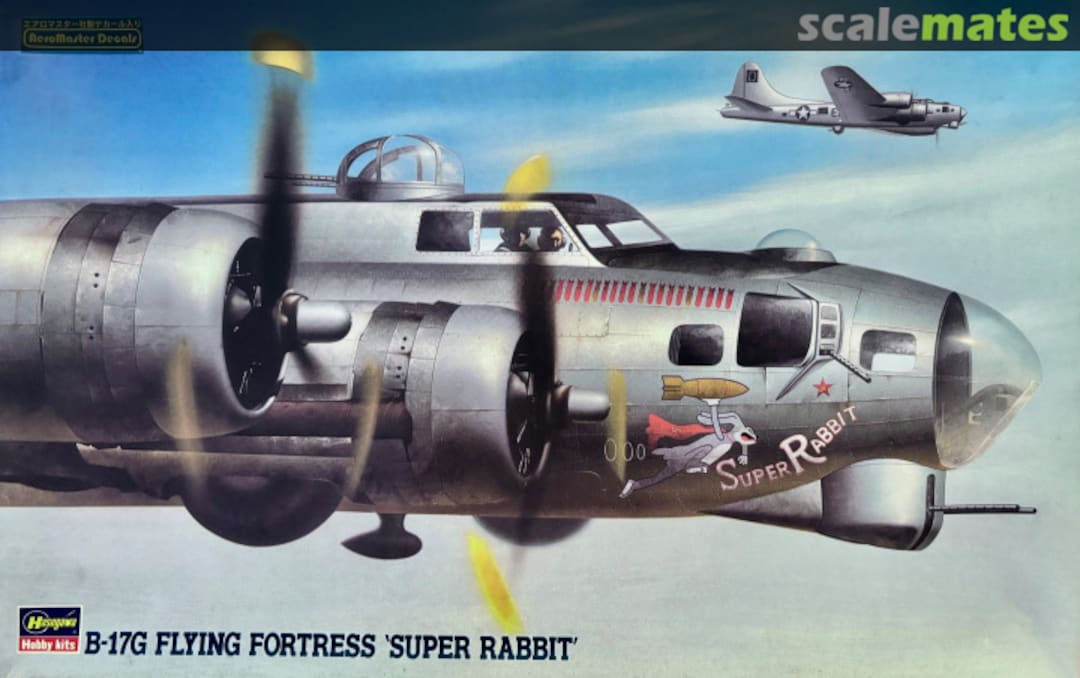 Boxart B-17G Flying Fortress 'Super Rabbit' 04066 Hasegawa Boxart B-17G Flying Fortress 'Super Rabbit' 04066 Hasegawa