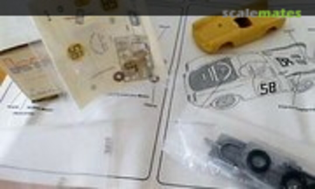 1:43 Porsche 550 Spyder #06 (Leader Kits LK16B)