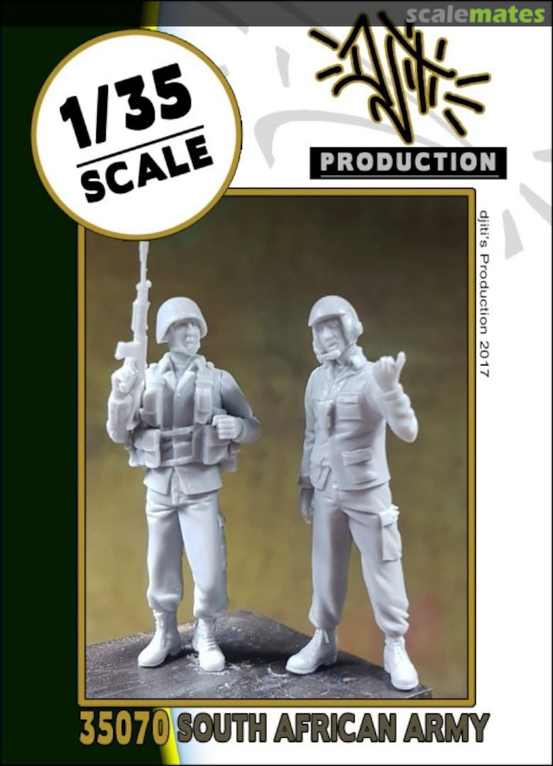 Boxart South African Army figure set 35070 Djiti's Production Boxart South African Army figure set 35070 Djiti's Production