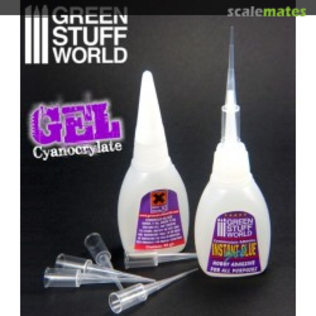 Boxart Cyanocrylate Adhesive - GEL formula - with precision tips 8436554367221 Green Stuff World