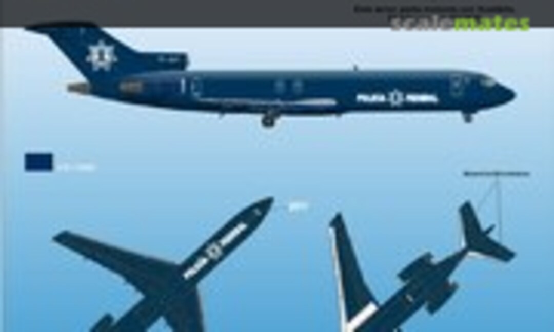 1:144 SSP Policía Federal Boeing 727-200 (8aDecs 7909-181) 7909-181