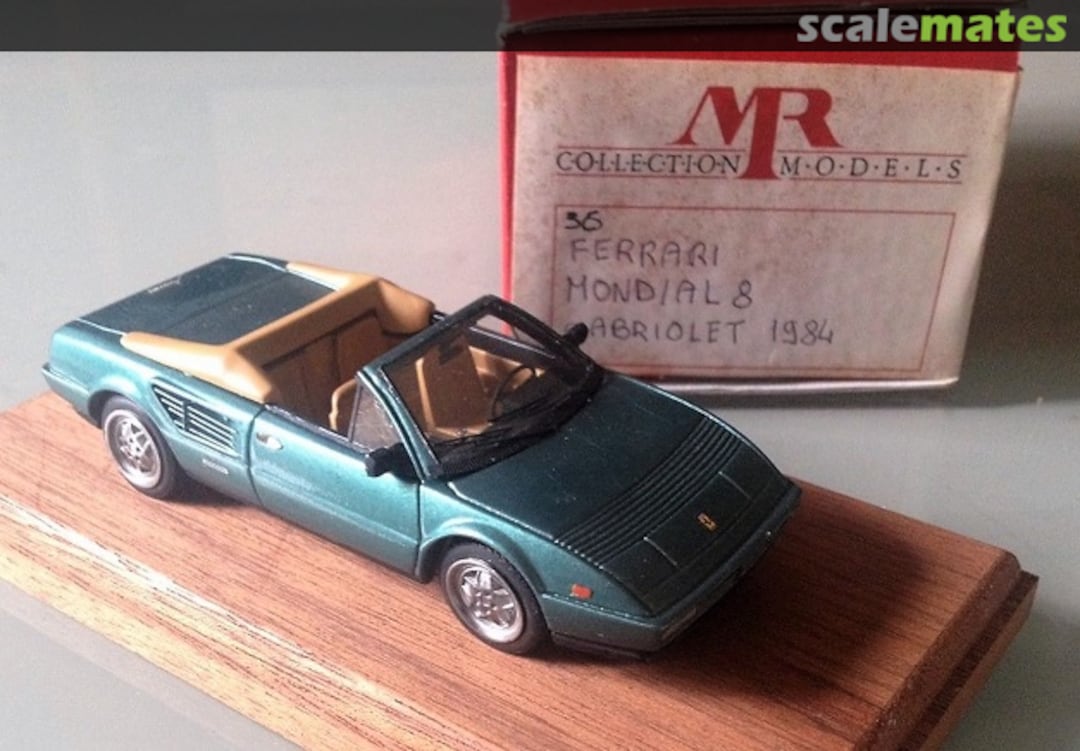 Boxart Ferrari Mondial 8 Cabriolet MR Collection Models Boxart Ferrari Mondial 8 Cabriolet MR Collection Models