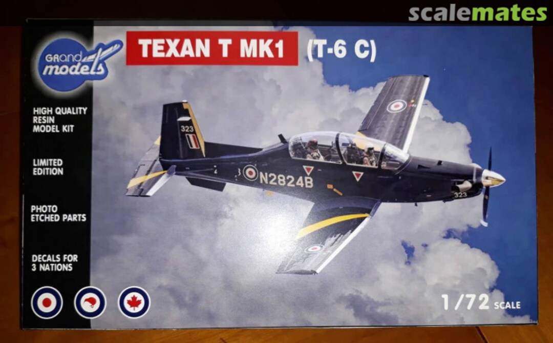 Boxart Texan T MK1 (T-6 C) GM 72007 Grand Models Boxart Texan T MK1 (T-6 C) GM 72007 Grand Models