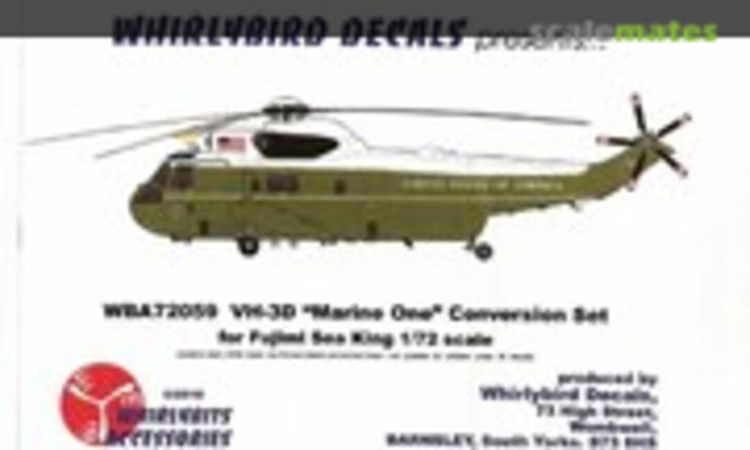 1:72 Sikorsky VH-3D " Marine One" (Whirlybits 72059) 72059