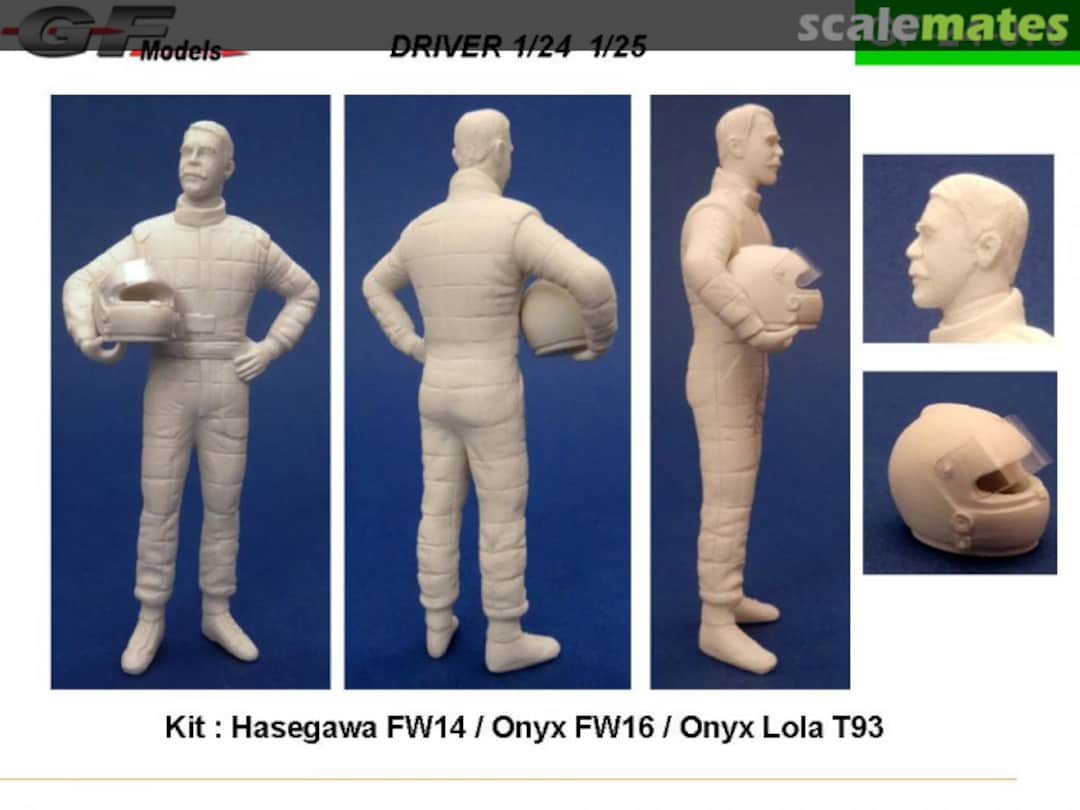 Boxart Driver Figure N.Mansell GF24-076 GF Models